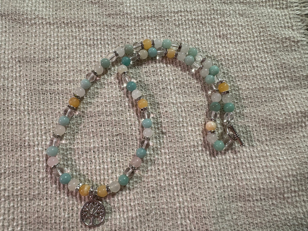 Honey Breeze Beaded Bracelet