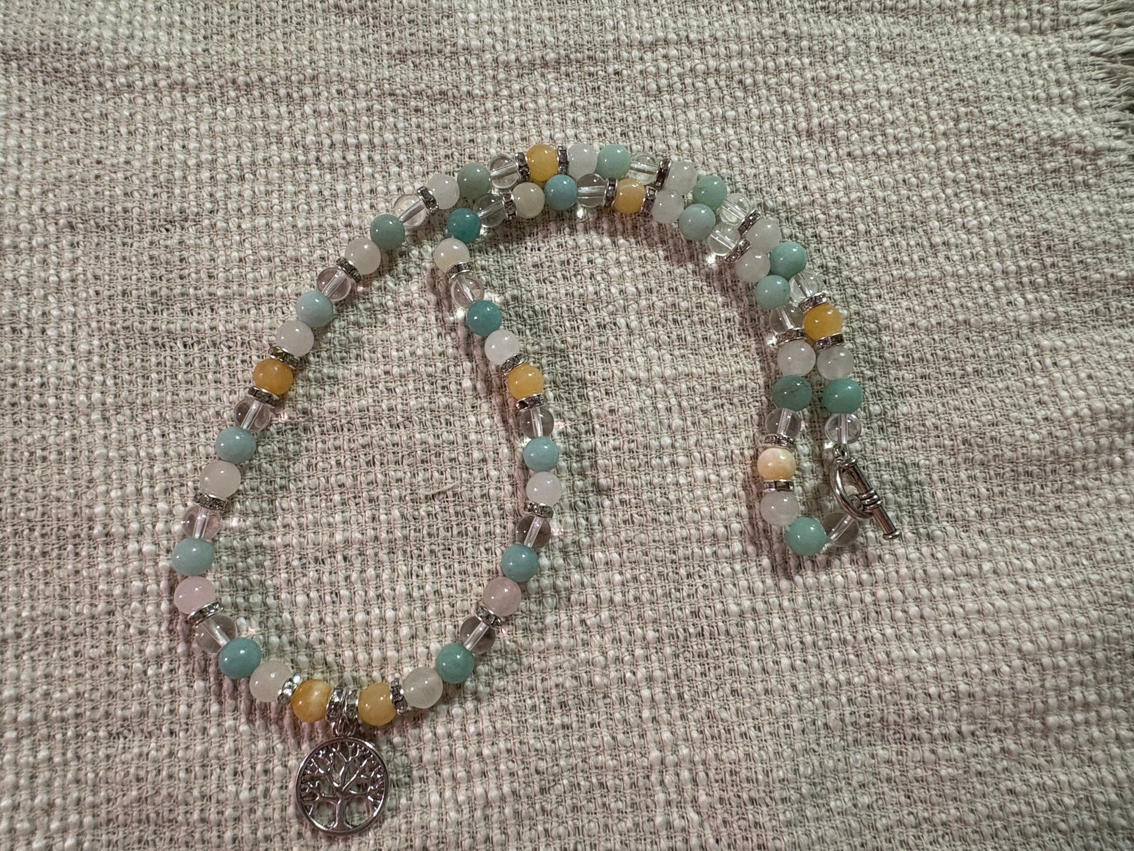 Honey Breeze Beaded Bracelet