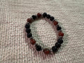 Midnight Forge Beaded Bracelet
